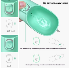 Portable Pet Water Cup & Feeder